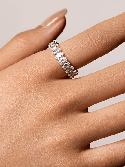 Abril - Anillo de corte ovalado