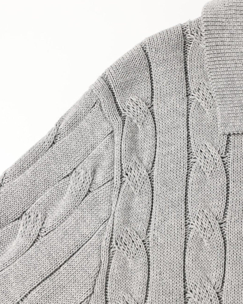 Florence - Polo de punto trenzado